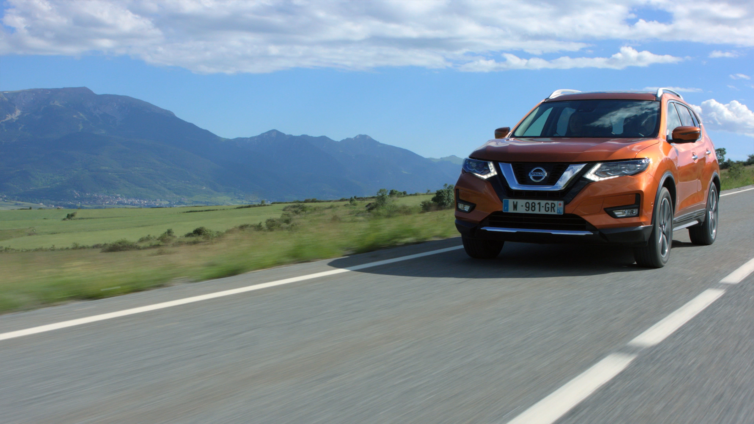 Nissan X-TRAIL de serviço